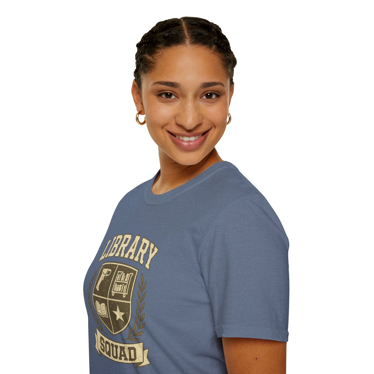 Library Squad Crest  - T-Shirt