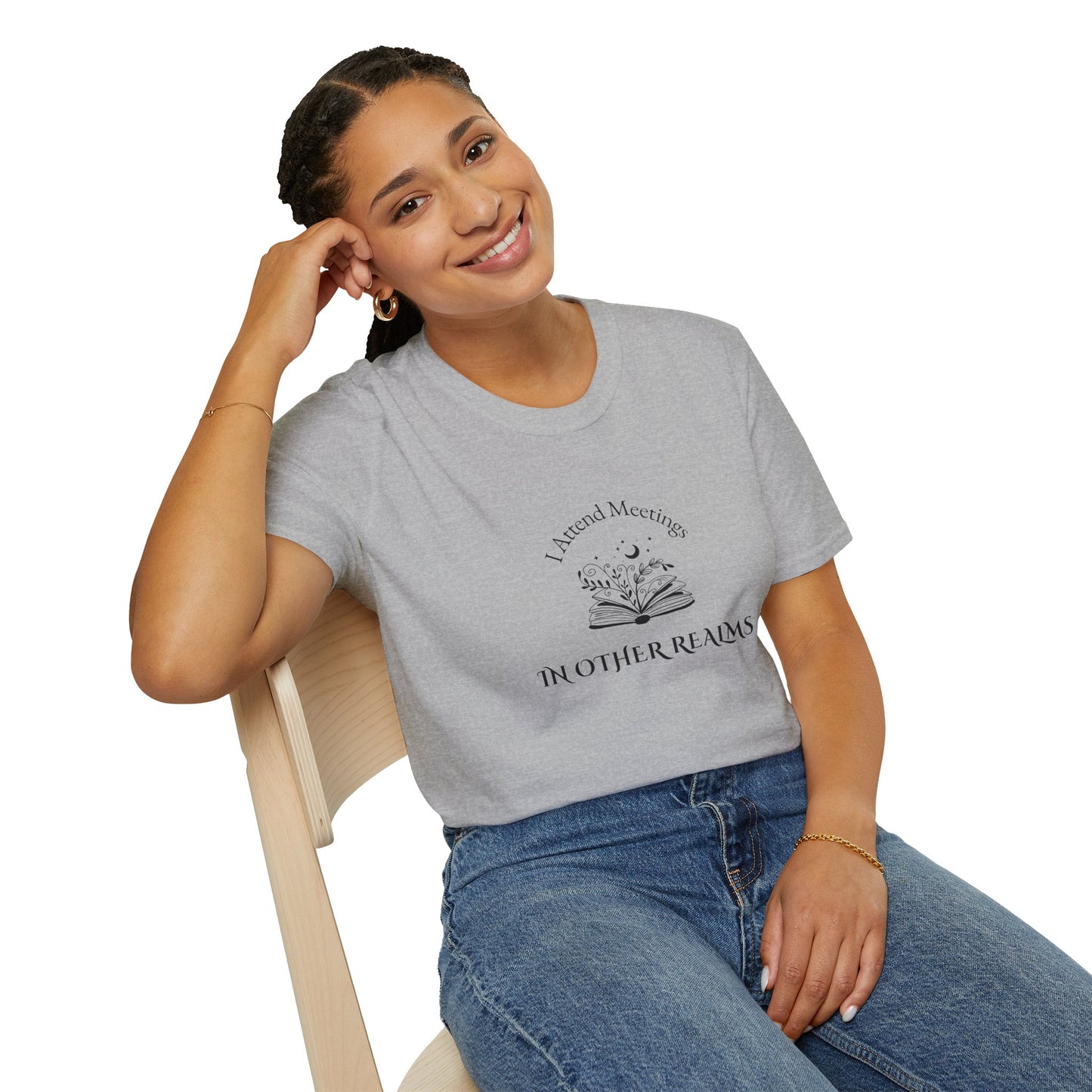 I Attend Meetings in Other Realms - T-Shirt