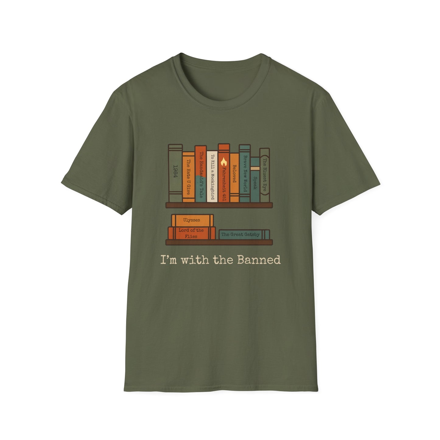 I'm With The Banned - T-Shirt