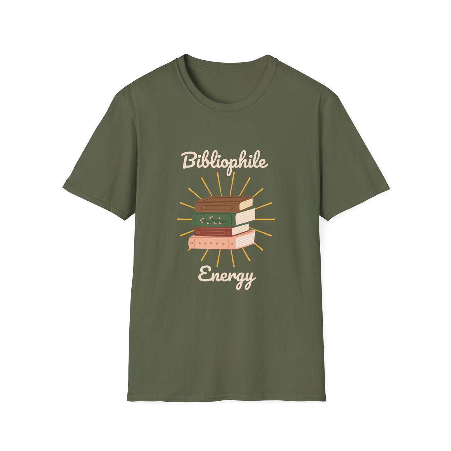 Bibliophile Energy - T-Shirt