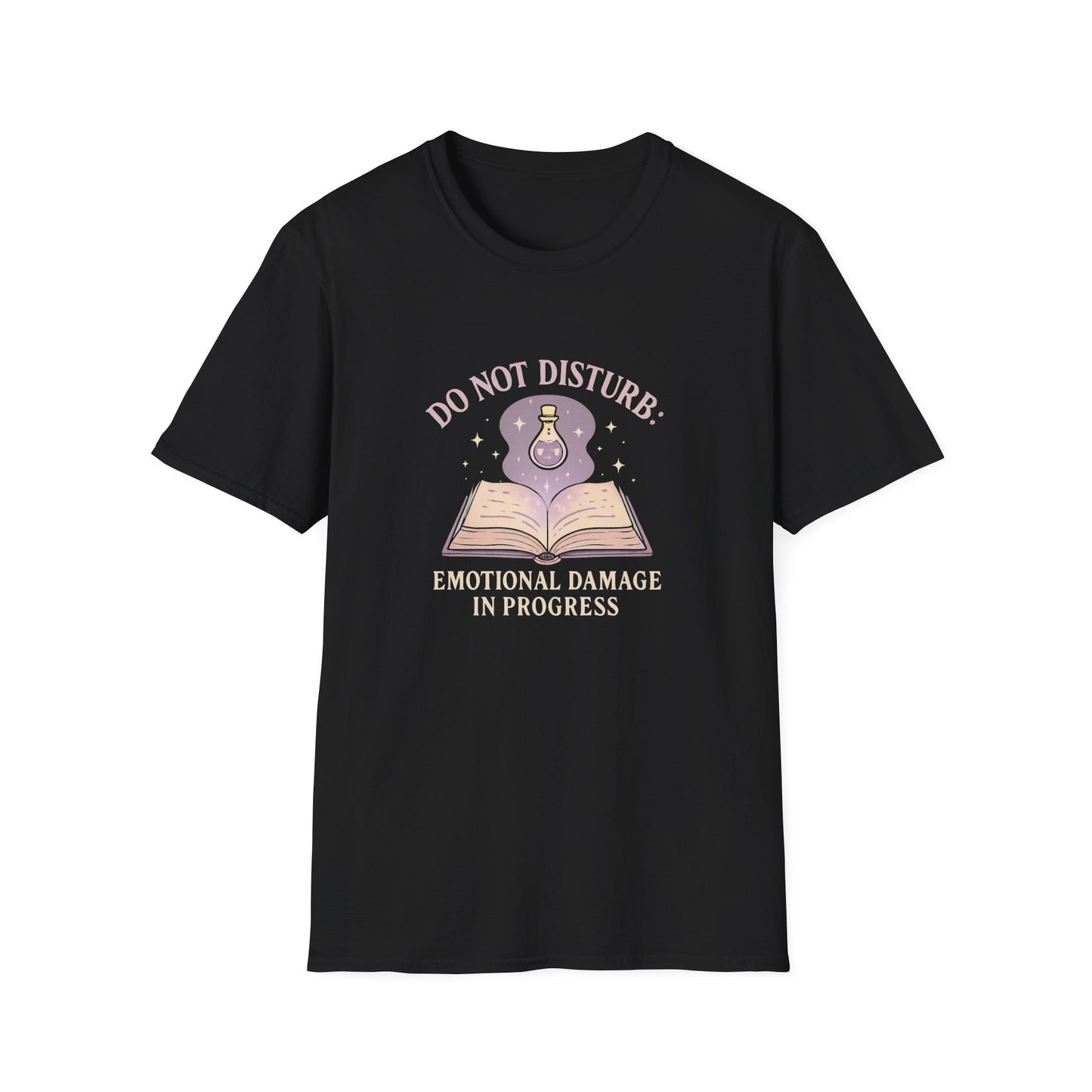 Do Not Disturb, Emotional Damage In Progress - T-Shirt