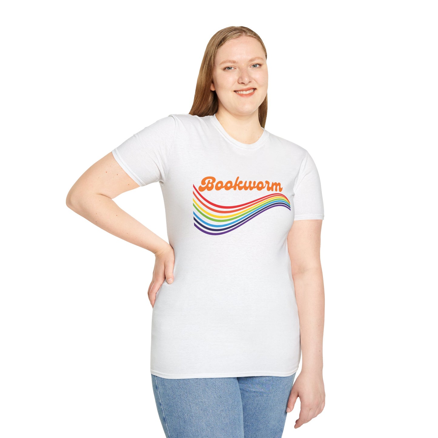 Retro Bookworm - T-Shirt