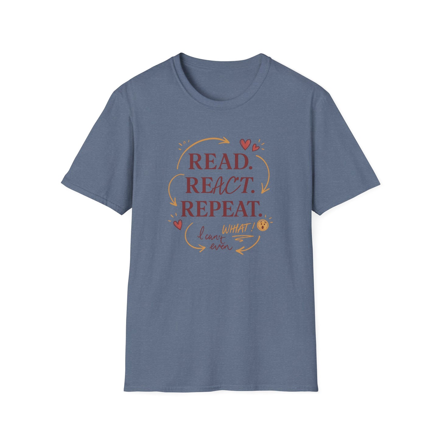 Read, React, Repeat - T-Shirt