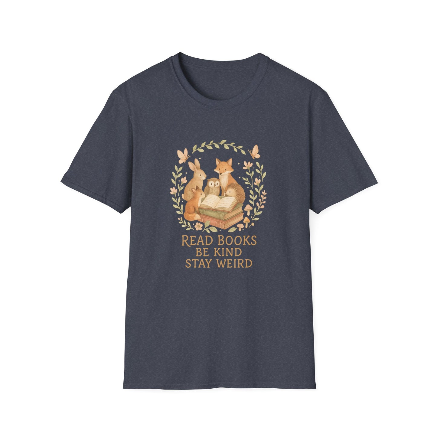 Read Books, Be Kind, Stay Wierd - T-Shirt