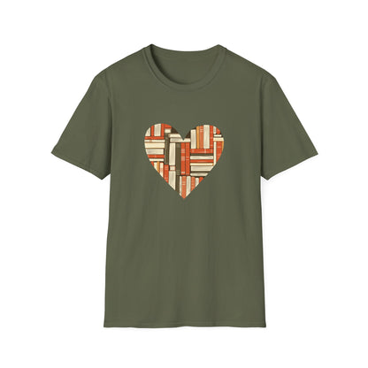 Heart Made of Books - T-Shirt