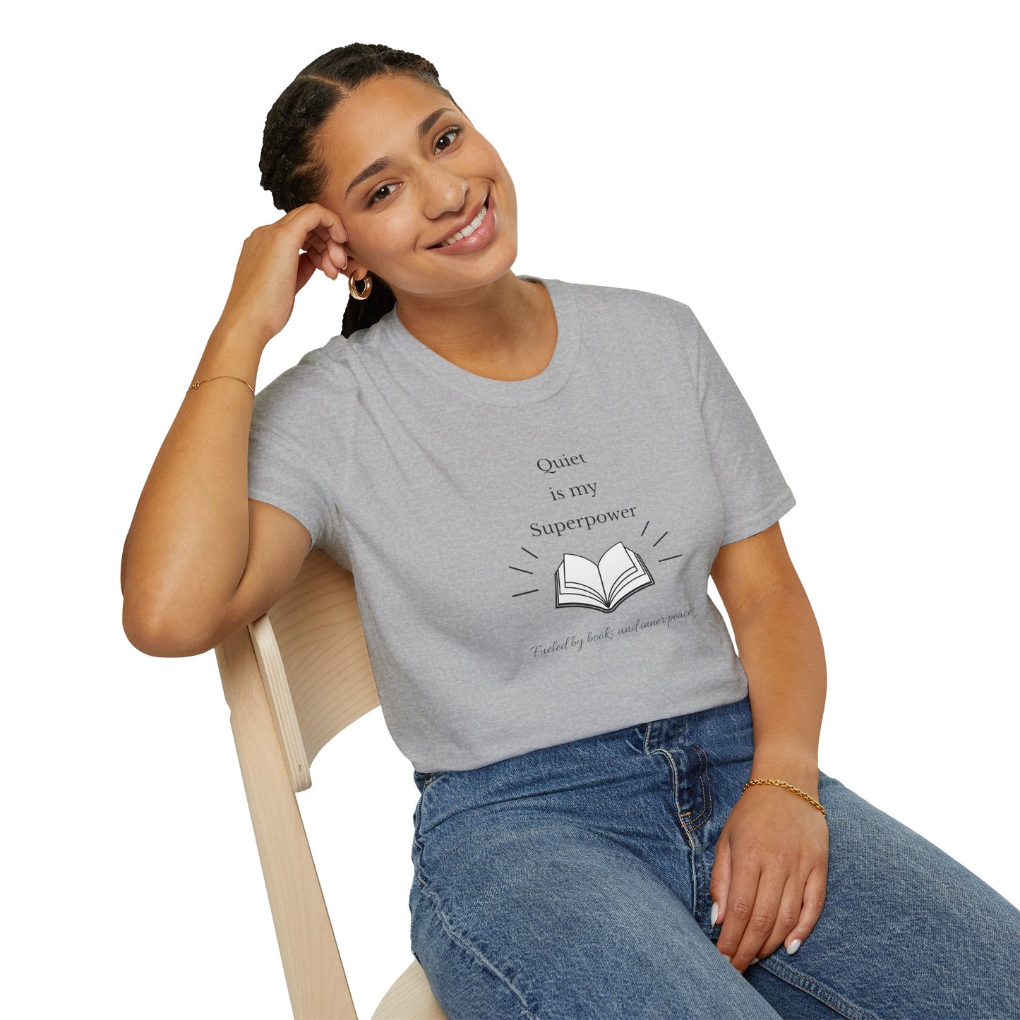 Quiet Is My Superpower - T-Shirt