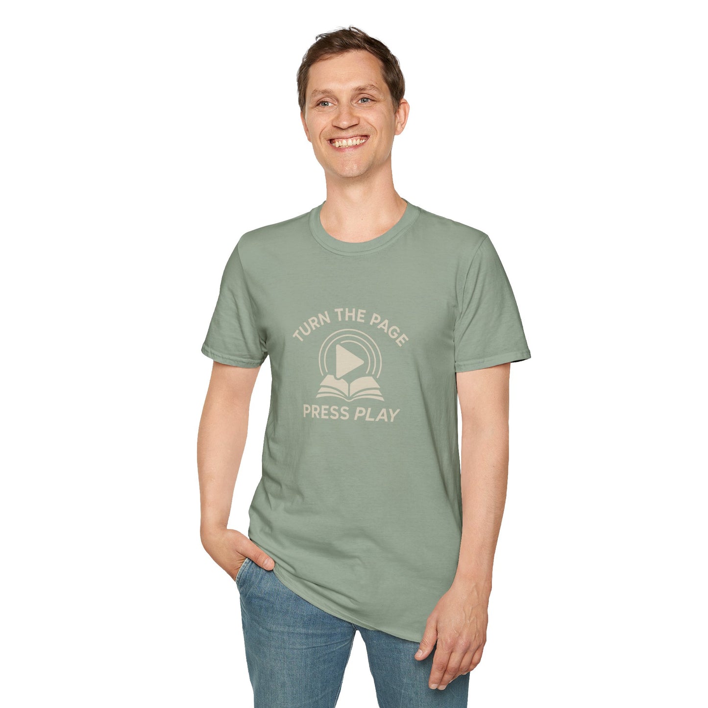 Turn The Page, Press Play - T-Shirt