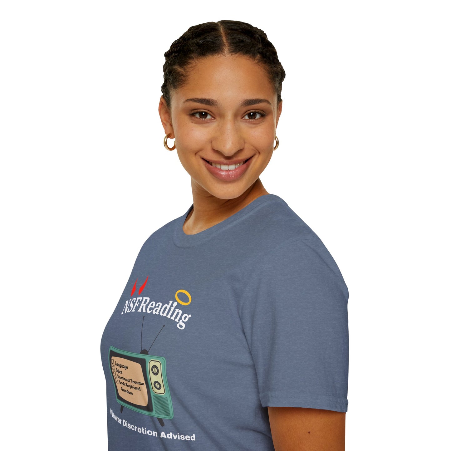 NSF Reading, Viewer Discretion Advised - T-Shirt