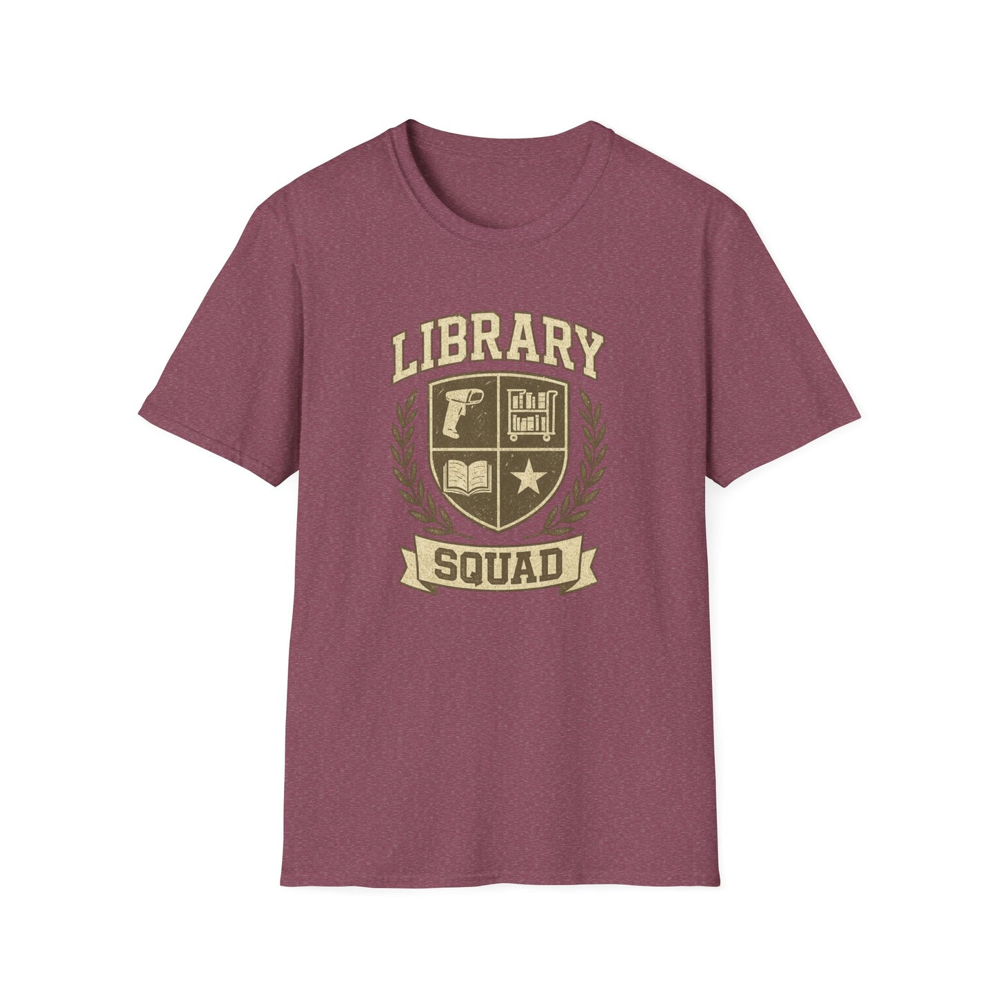 Library Squad Crest  - T-Shirt