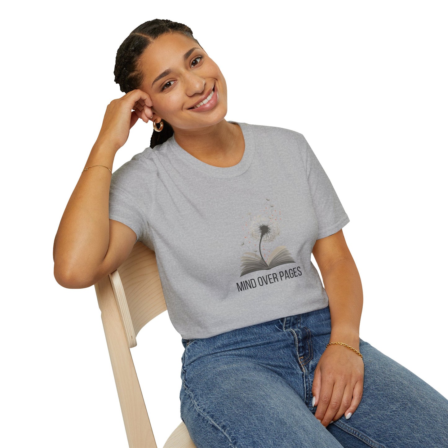 Mental Health, Mind Over Pages - T-Shirt