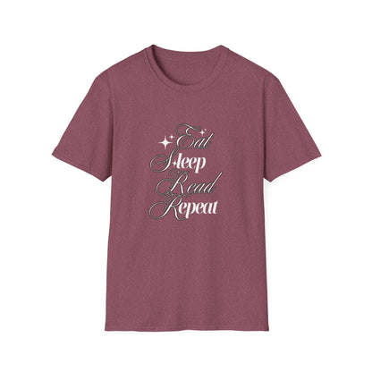 Eat Sleep Read Repeat - T-Shirt