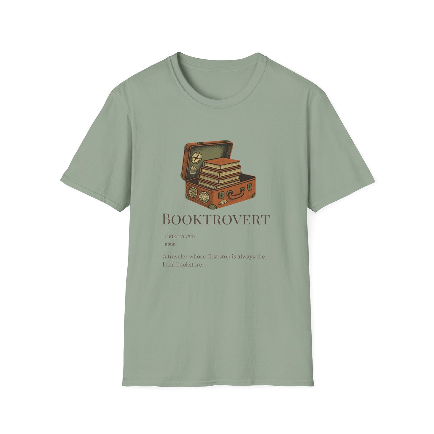 Booktrovert, Traveler Definition - T-Shirt
