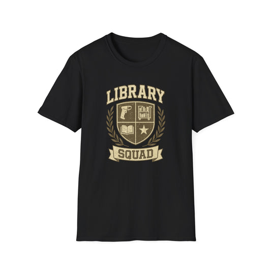 Library Squad Crest  - T-Shirt