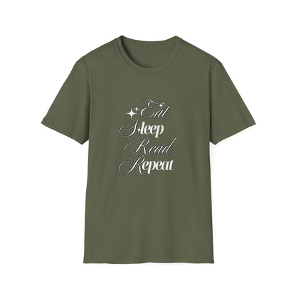 Eat Sleep Read Repeat - T-Shirt