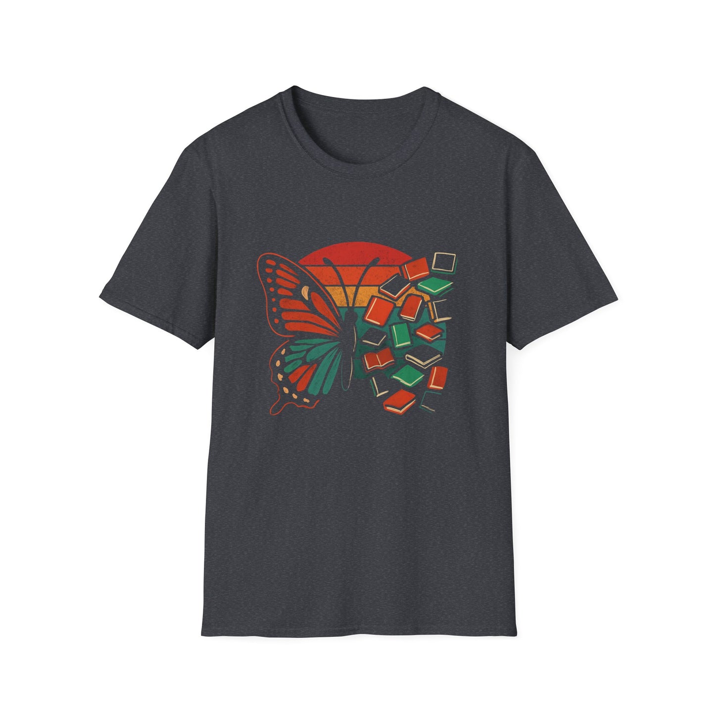 Butterfly Book Graphic - T-Shirt