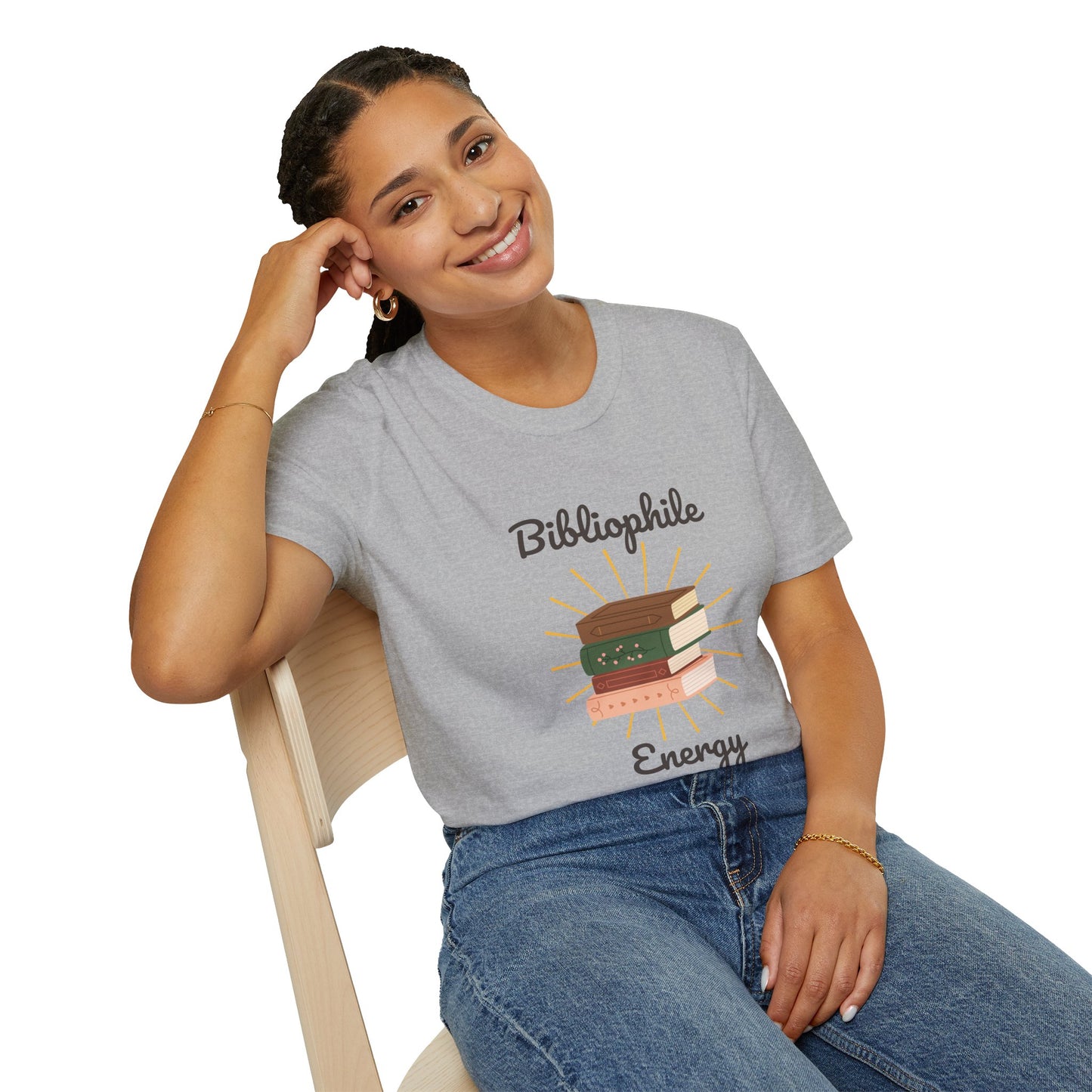 Bibliophile Energy - T-Shirt