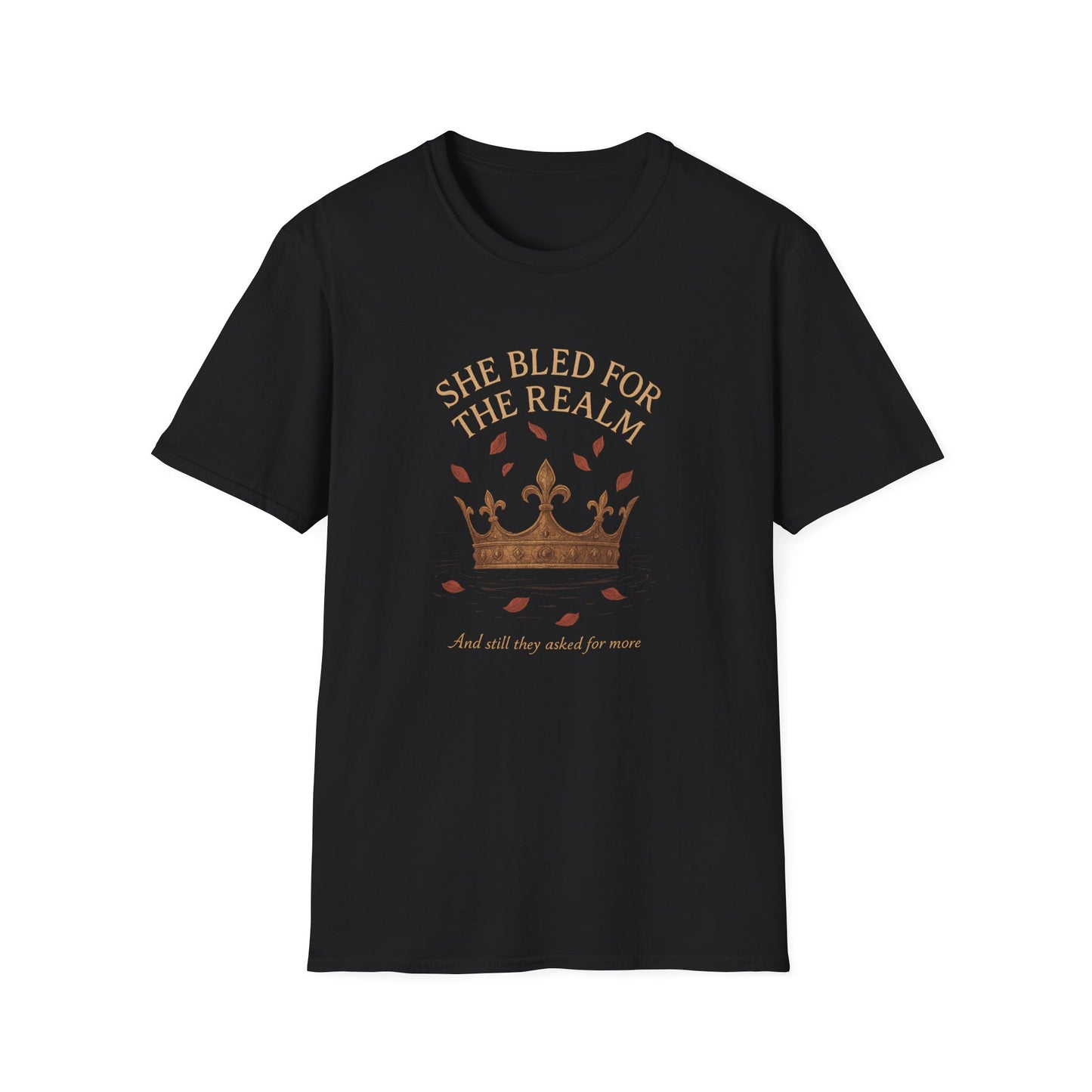 Romantasy She Bled For The Realm - T-Shirt