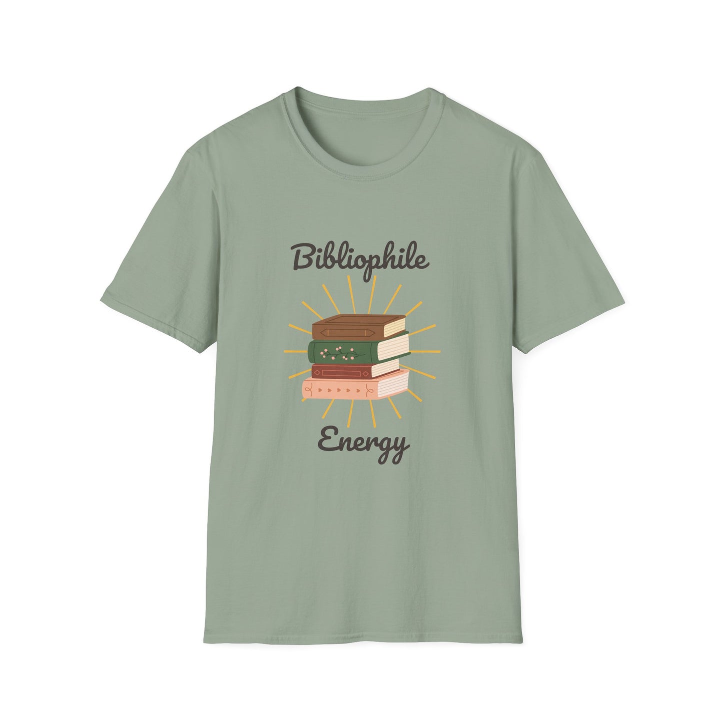 Bibliophile Energy - T-Shirt