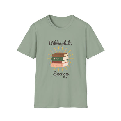 Bibliophile Energy - T-Shirt