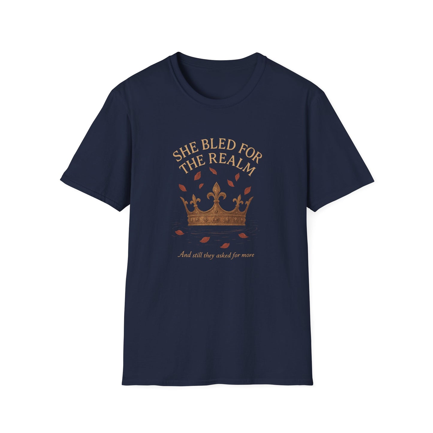 Romantasy She Bled For The Realm - T-Shirt