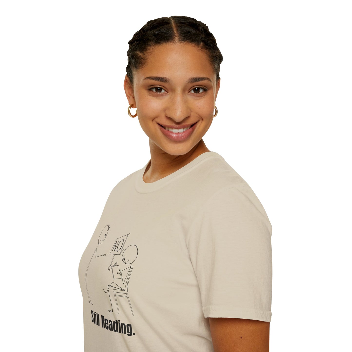 Funny Still Reading - T-Shirt