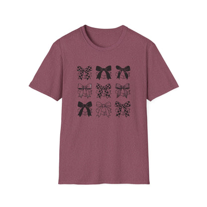 Coquette Bow Book Graphic - T-Shirt