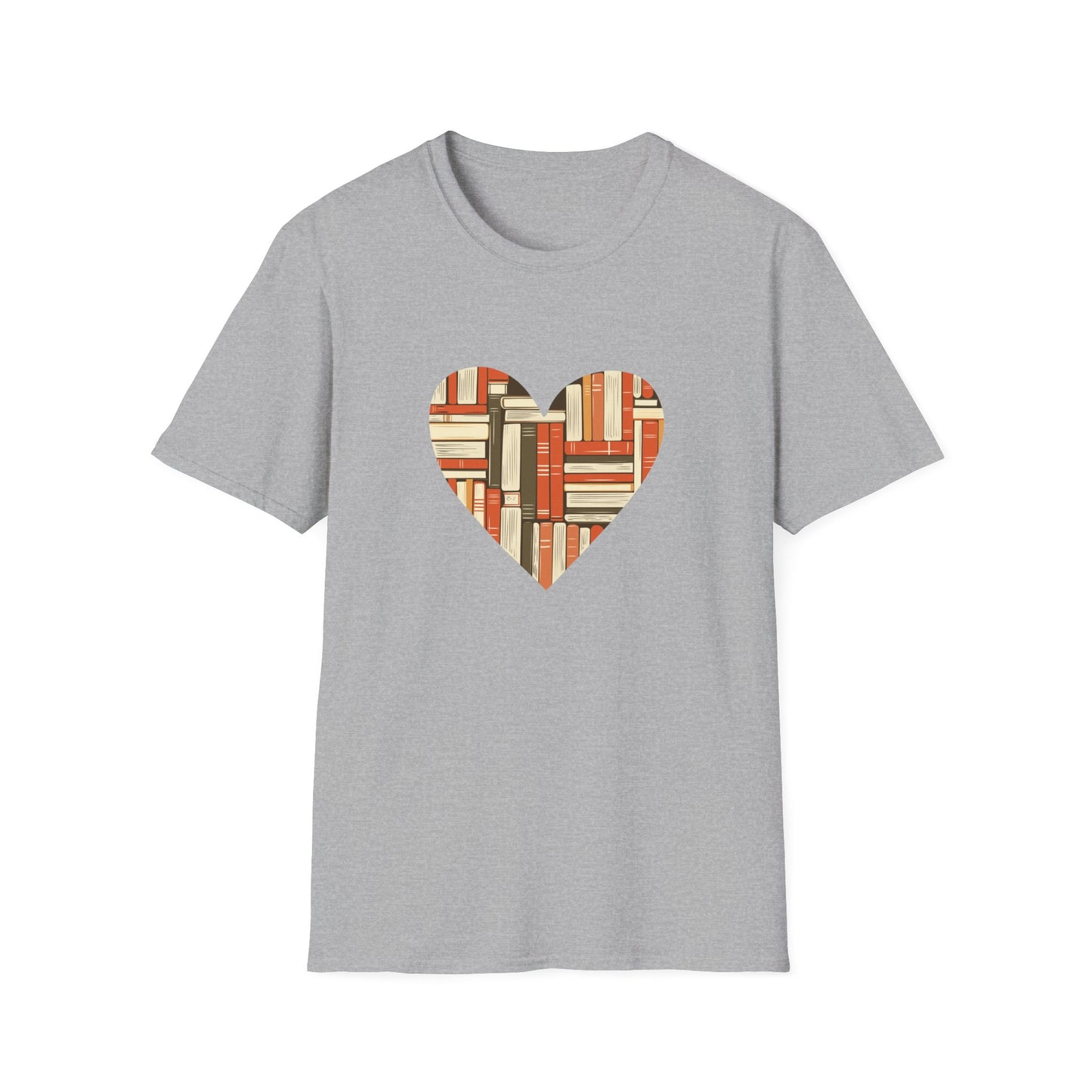 Heart Made of Books - T-Shirt