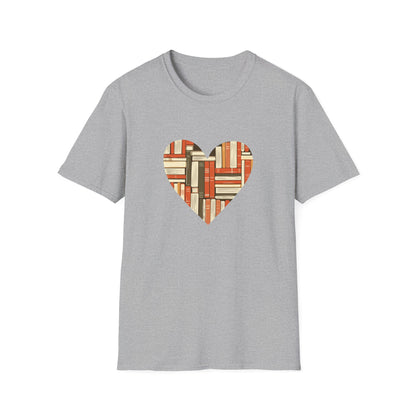 Heart Made of Books - T-Shirt