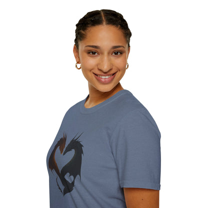Romantasy Dragon Heart - T-Shirt
