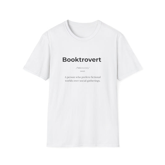 Booktrovert Definition - T-Shirt