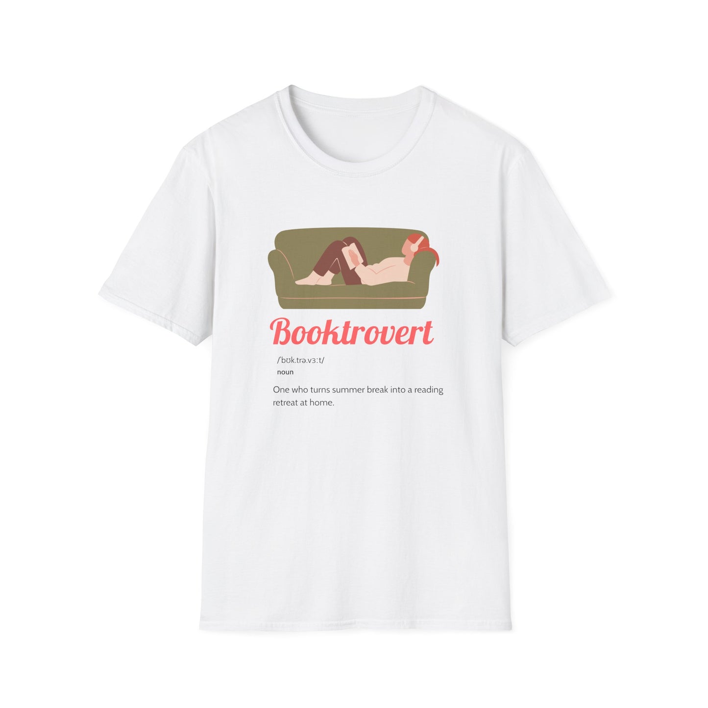Booktrovert, Summer Definition - T-Shirt