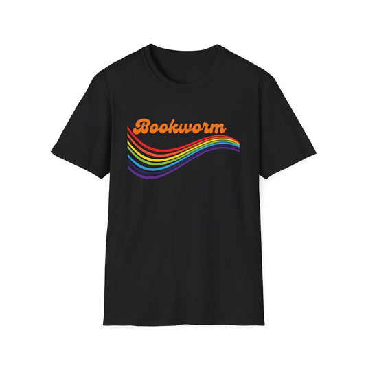 Retro Bookworm - T-Shirt