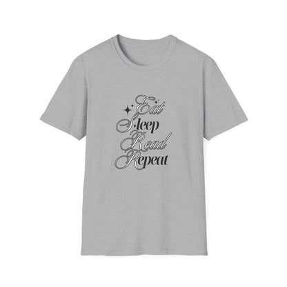 Eat Sleep Read Repeat - T-Shirt