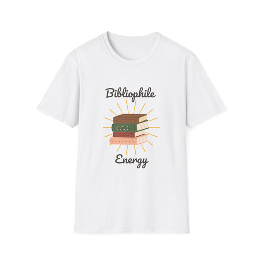 Bibliophile Energy - T-Shirt