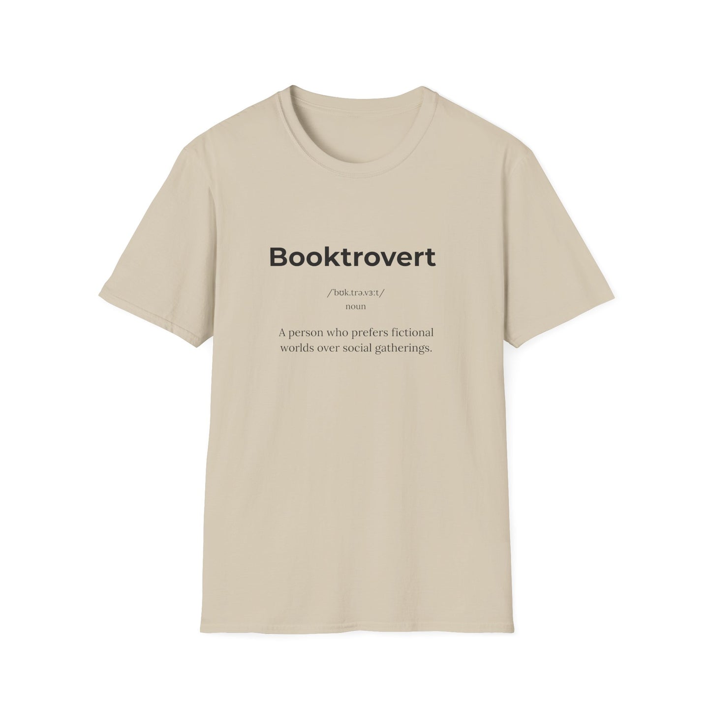 Booktrovert Definition - T-Shirt