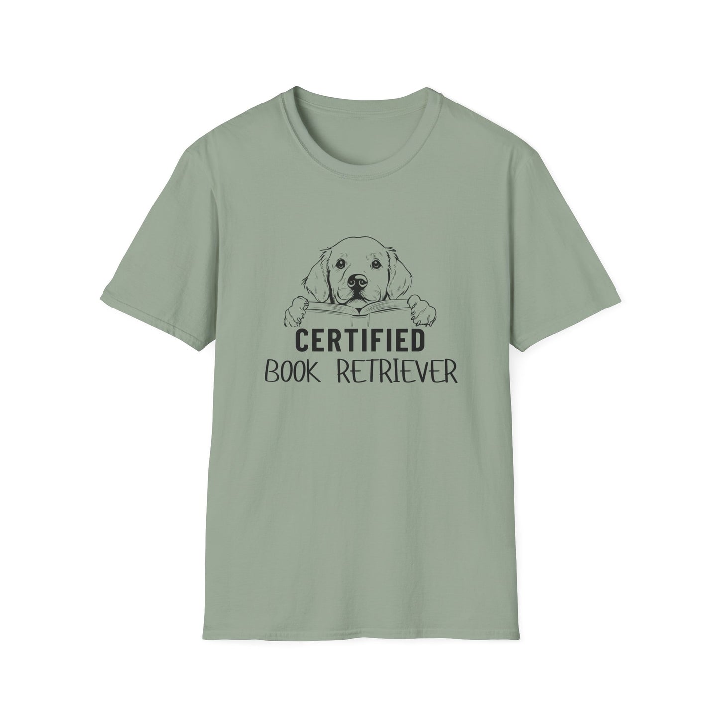 Certified Book Retriever - T-Shirt