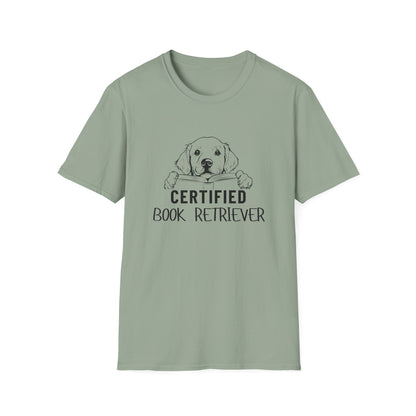 Certified Book Retriever - T-Shirt
