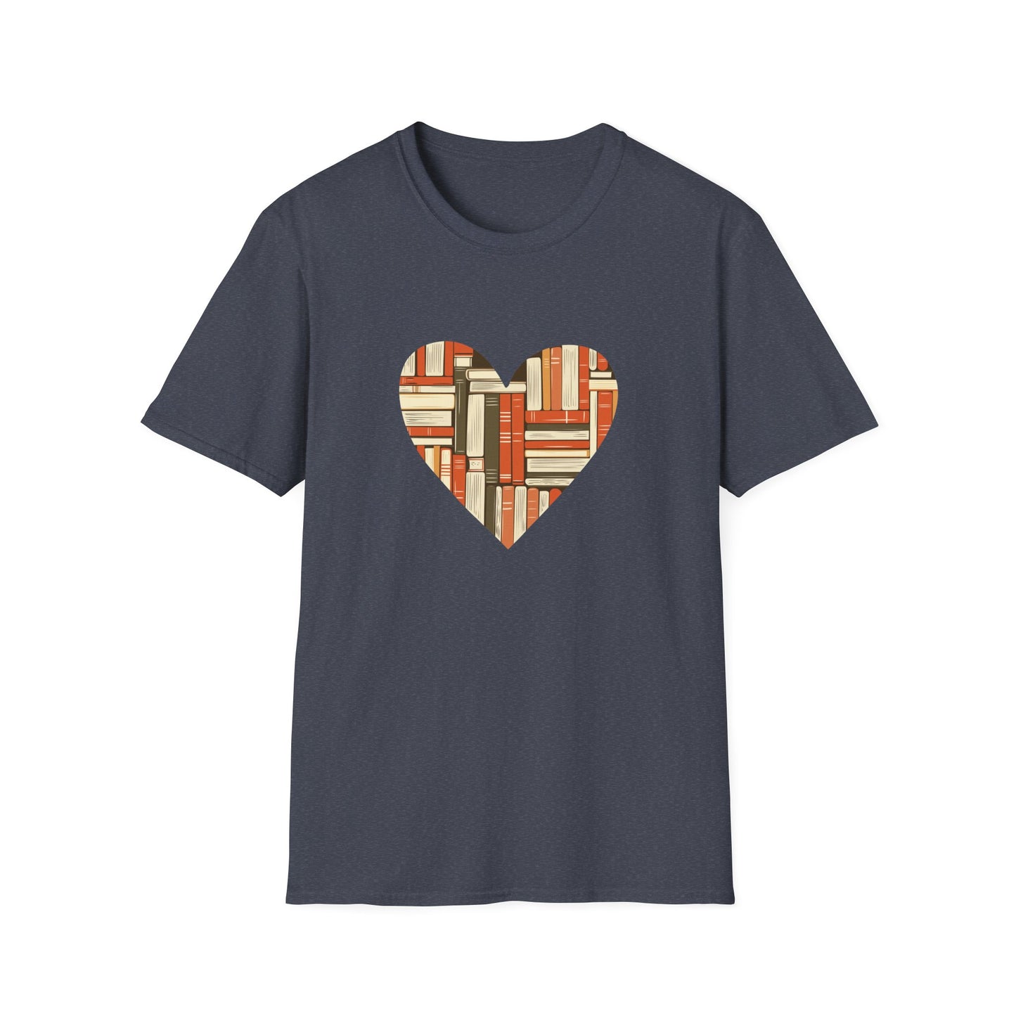 Heart Made of Books - T-Shirt