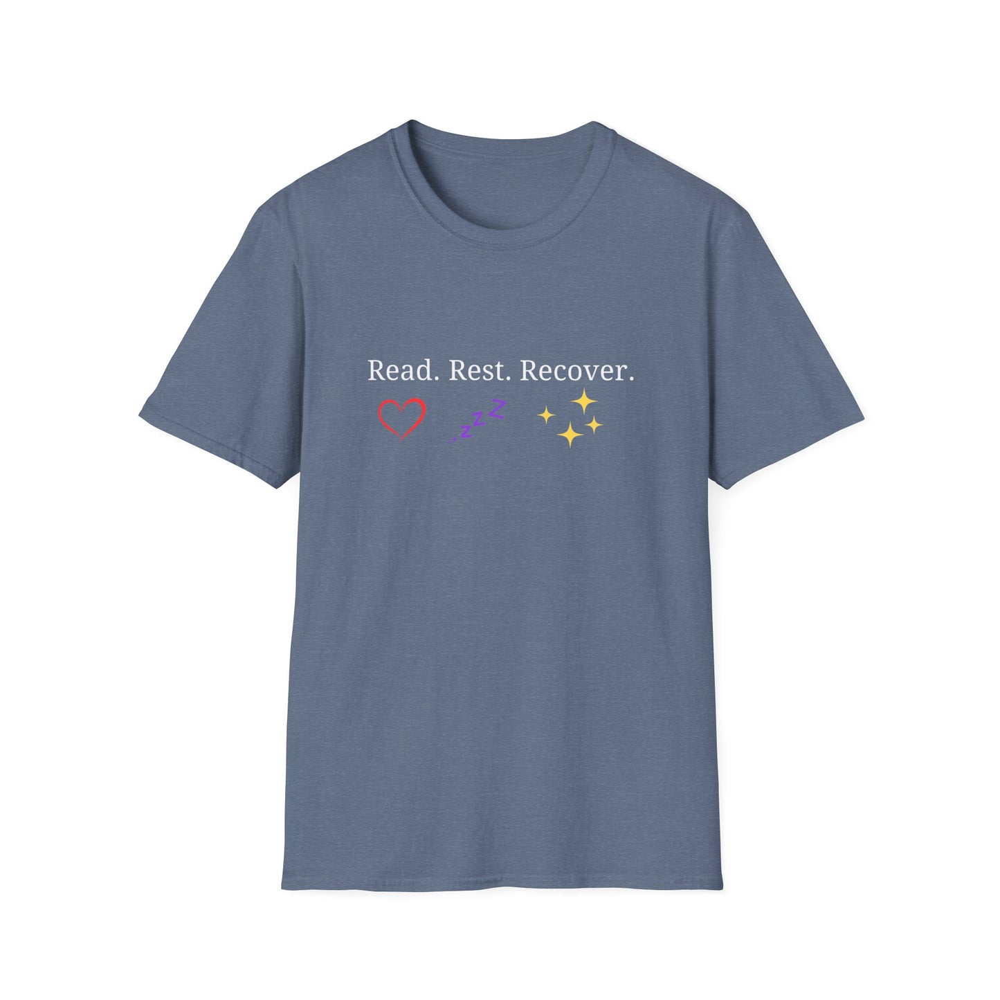 Mental Health, Read. Rest. Recover. - T-Shirt