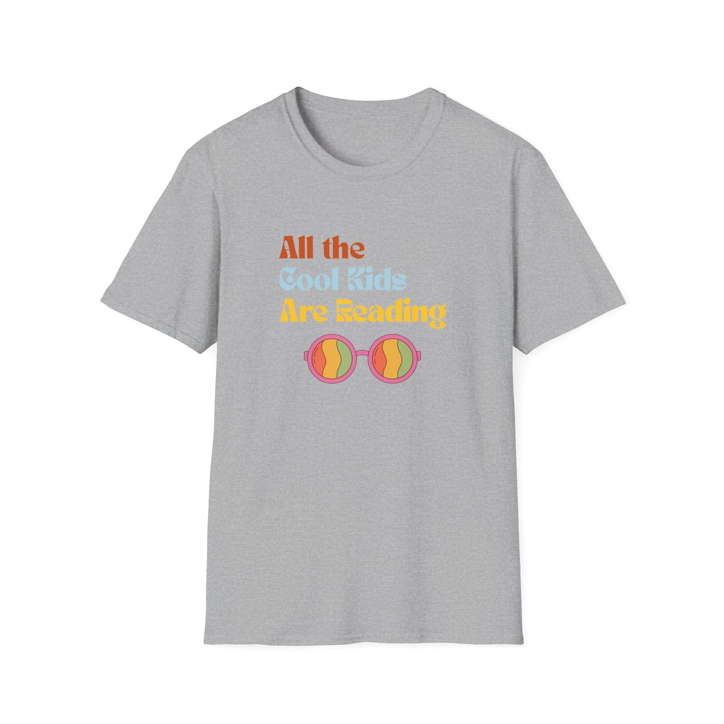 All The Cool Kids Are Reading - T-Shirt