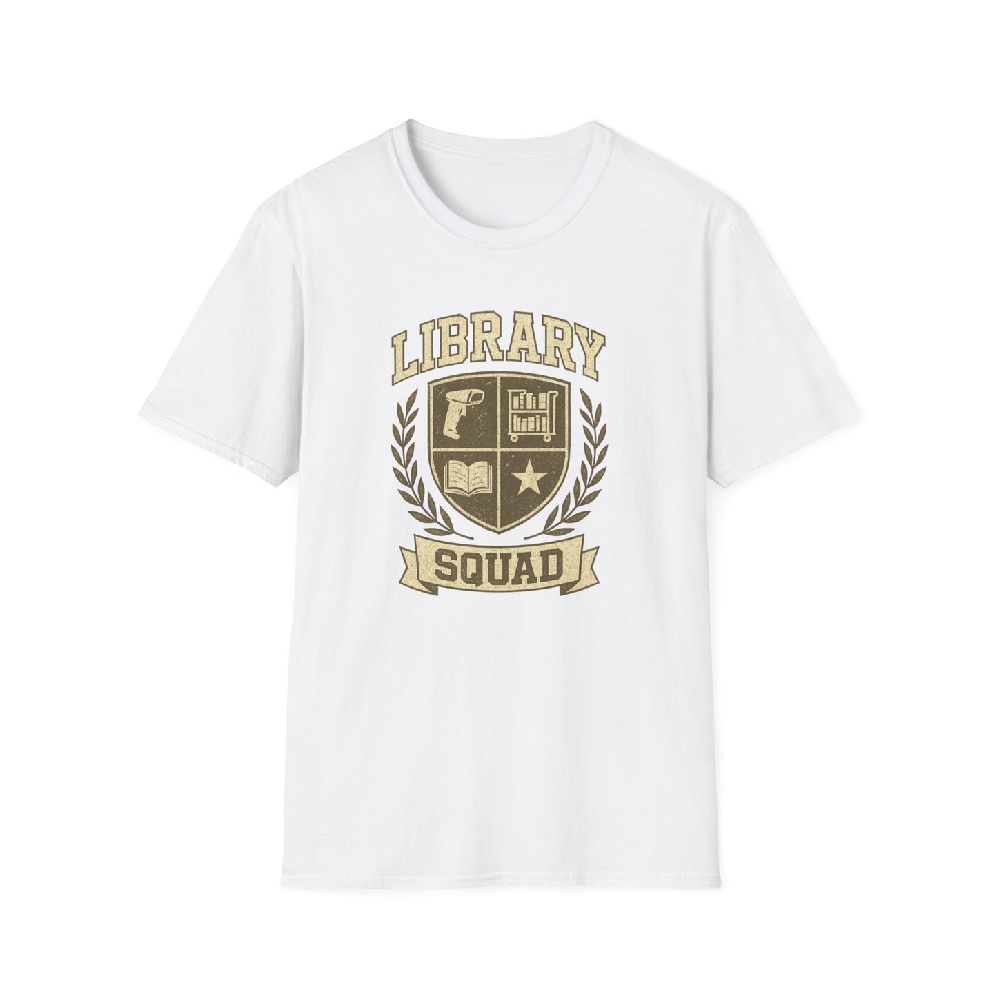 Library Squad Crest  - T-Shirt