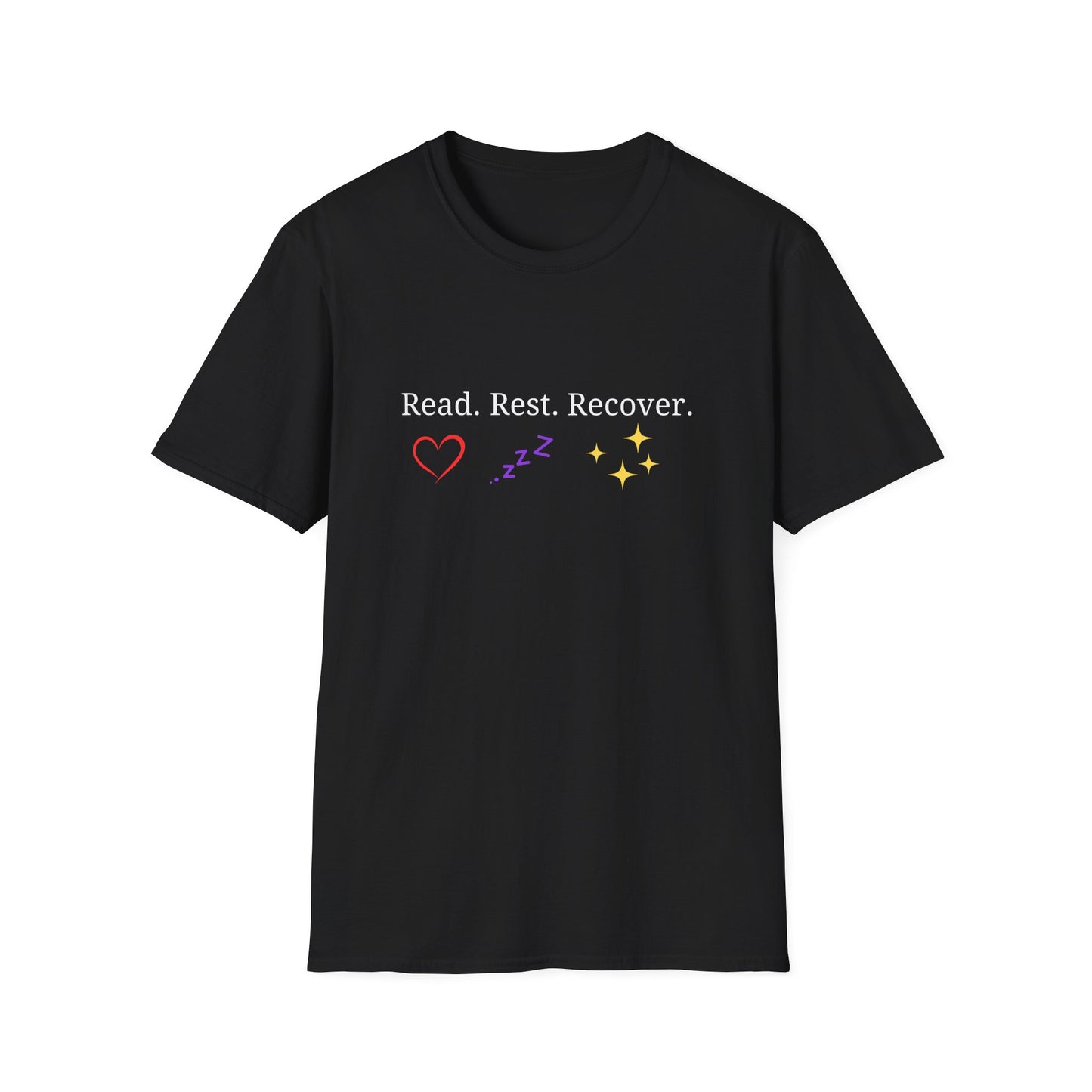 Mental Health, Read. Rest. Recover. - T-Shirt