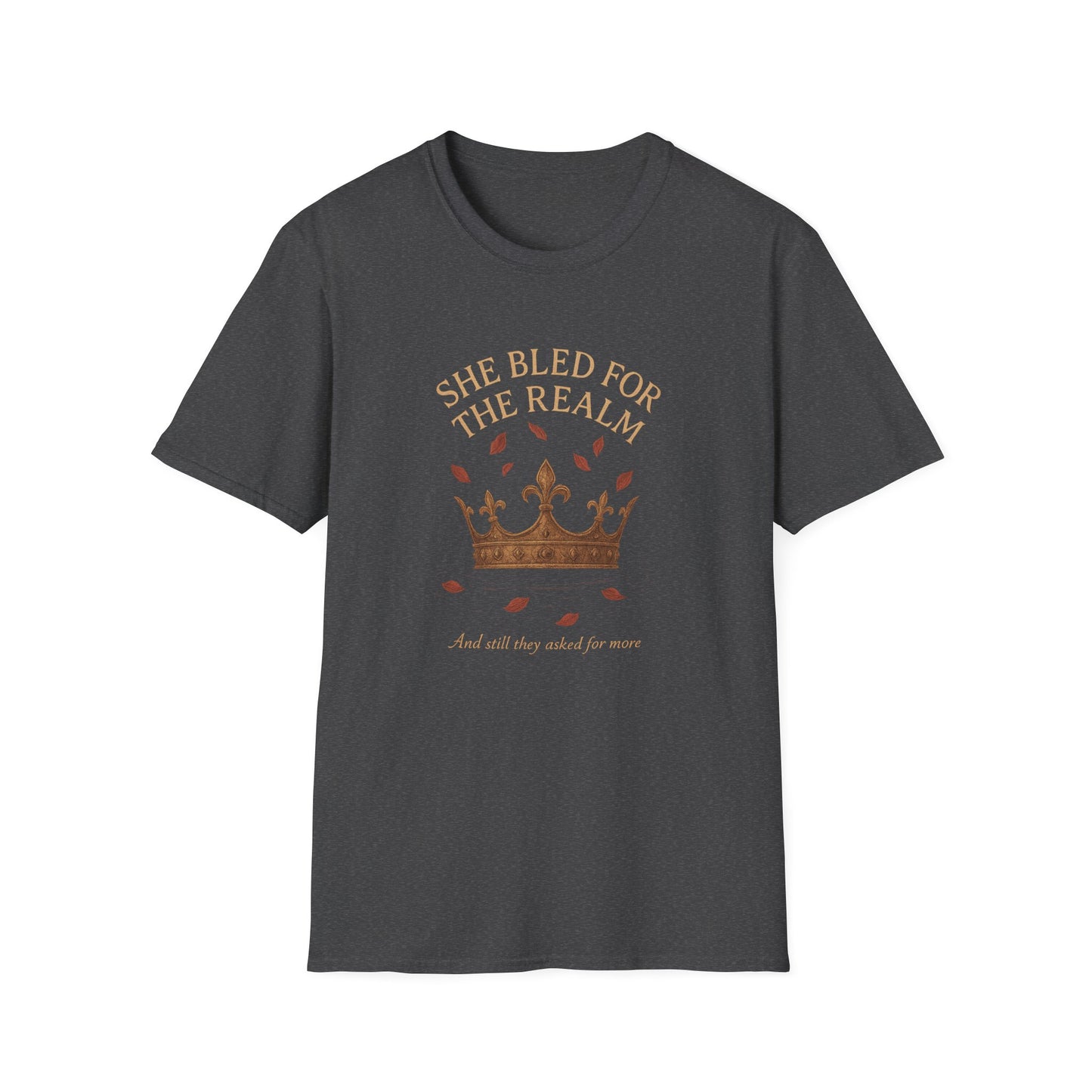 Romantasy She Bled For The Realm - T-Shirt