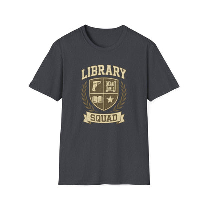 Library Squad Crest  - T-Shirt