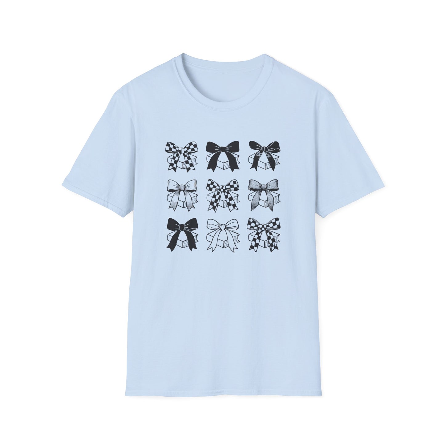 Coquette Bow Book Graphic - T-Shirt
