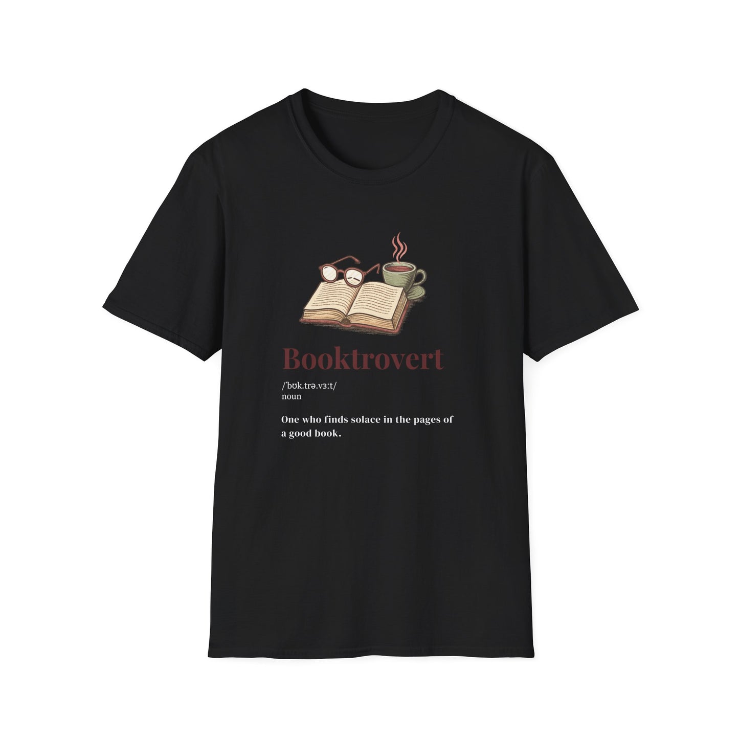 Booktrovert, Cozy Definition - T-Shirt