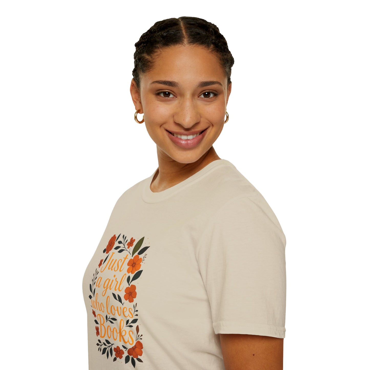 Just a Girl Who Loves Books - T-Shirt