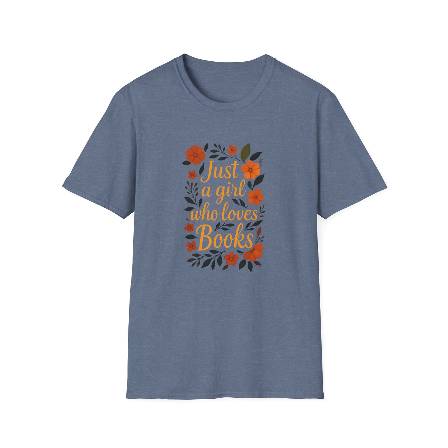 Just a Girl Who Loves Books - T-Shirt