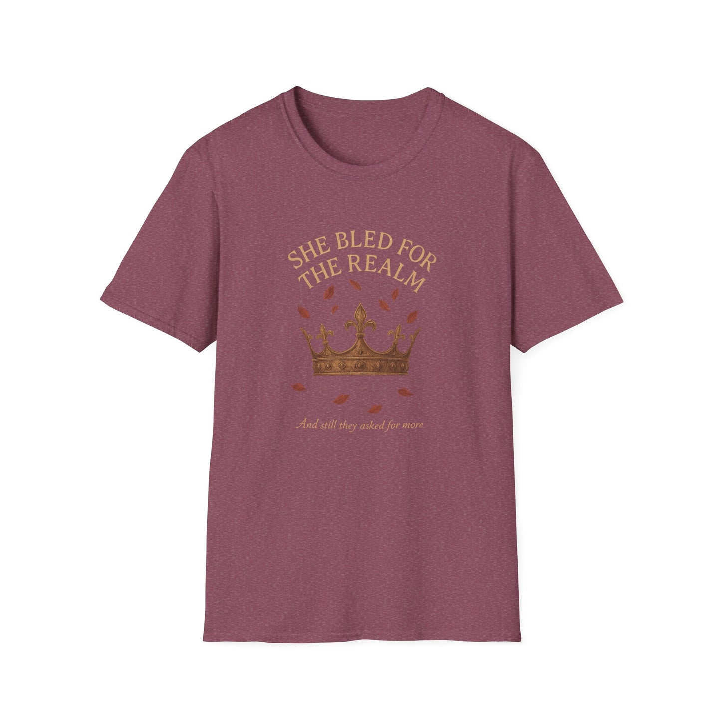 Romantasy She Bled For The Realm - T-Shirt
