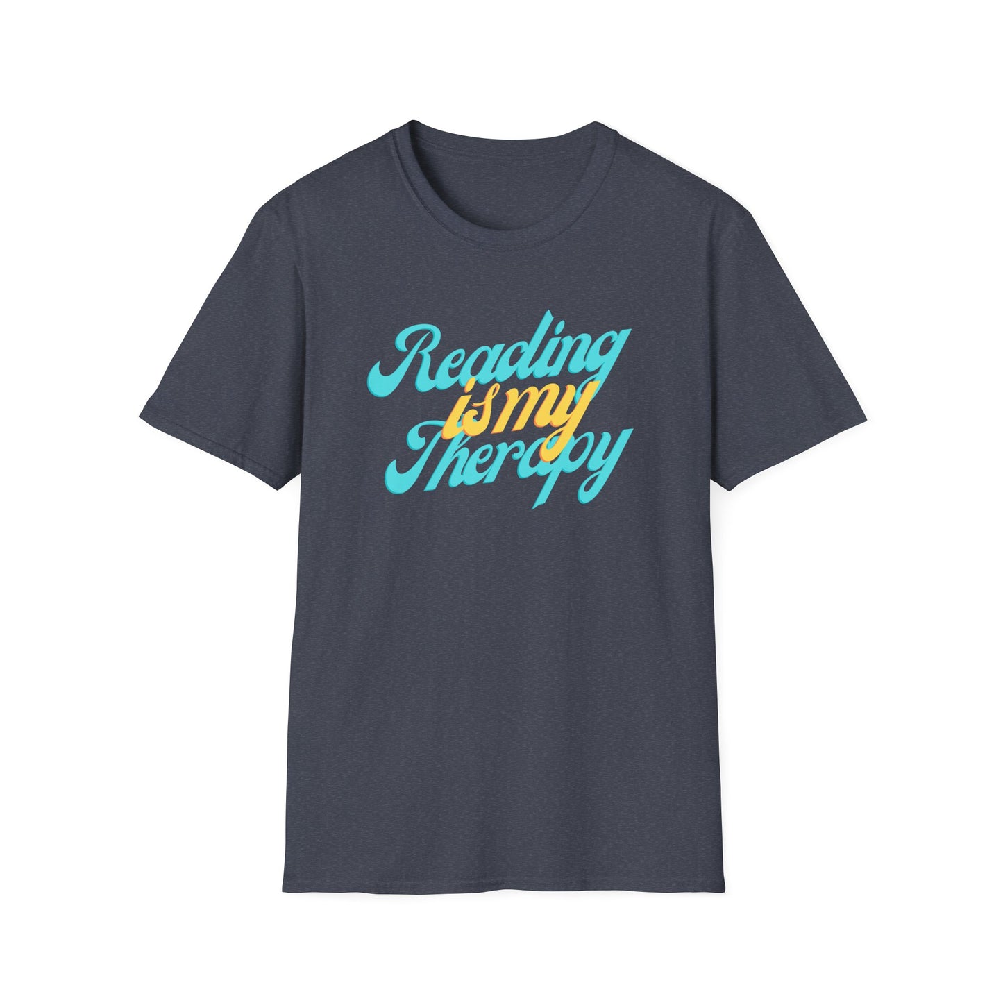Mental Health, Reading Is My Therapy - T-Shirt